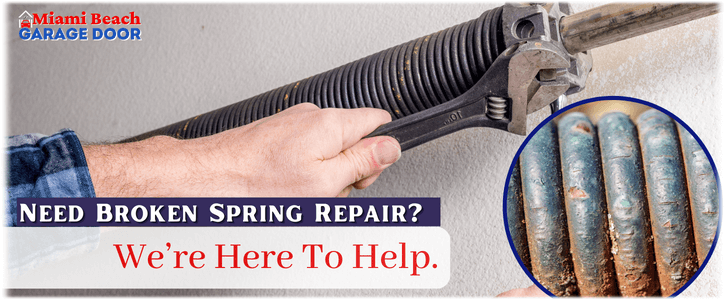 Garage Door Spring Repair Miami Beach (786)305-6428